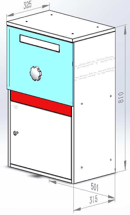 Apartment Parcel Box – Bild 3